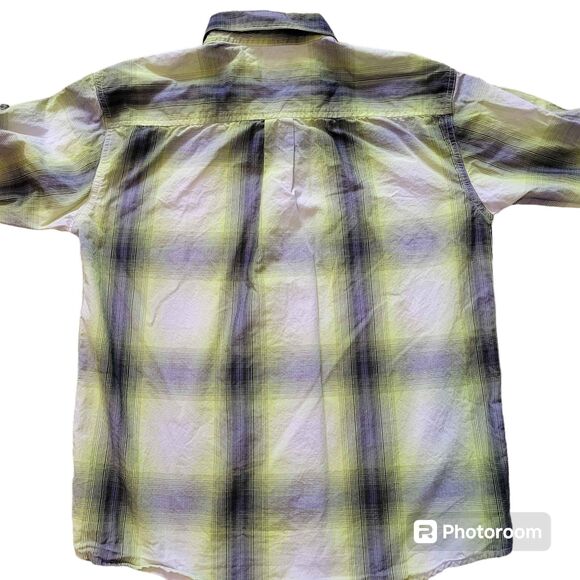Boys Youth Size XL 14 CINCH long sleeve button down top - Picture 6 of 6